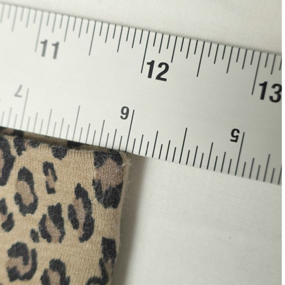 Bar III Animal Print Bodycon Midi Skirt Women XXS Molly Cheetah Tan Mob Wife NWT - Picture 4 of 5